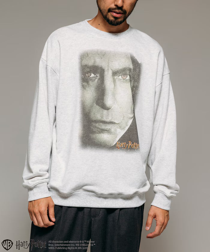 Harry Potter/Snape Front Print Crew Neck Sweatshirt
