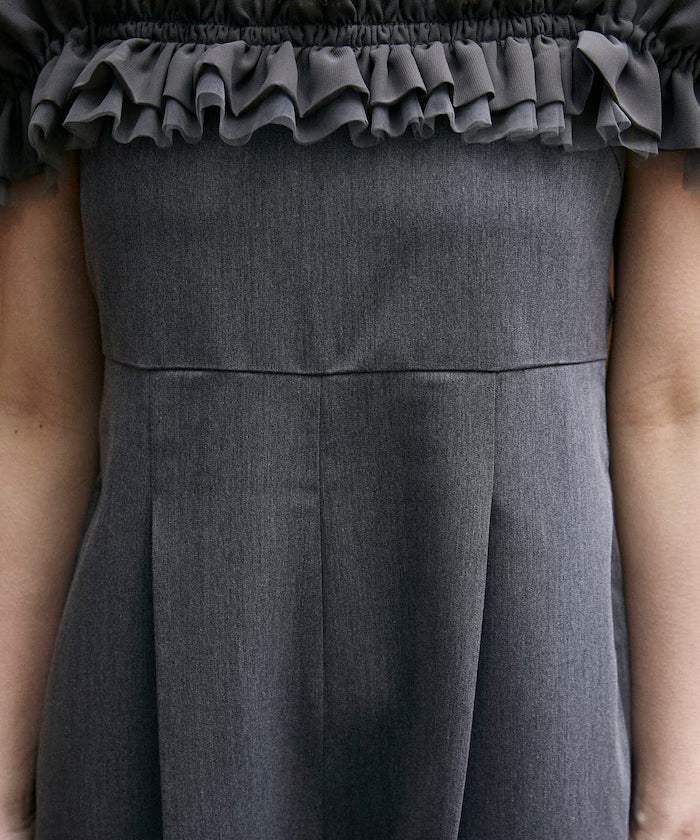 2WAY Tulle Shoulder Salopette Limited Edition