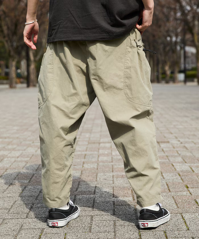 Wide Silhouette Barrel Leg Pocket Code Easy Cargo Pants [Limited Edition]