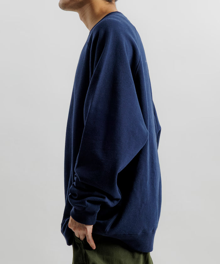 12oz Heavyweight Big Silhouette Raglan Sleeve Crew Neck Sweatshirt 【Limited Edition】