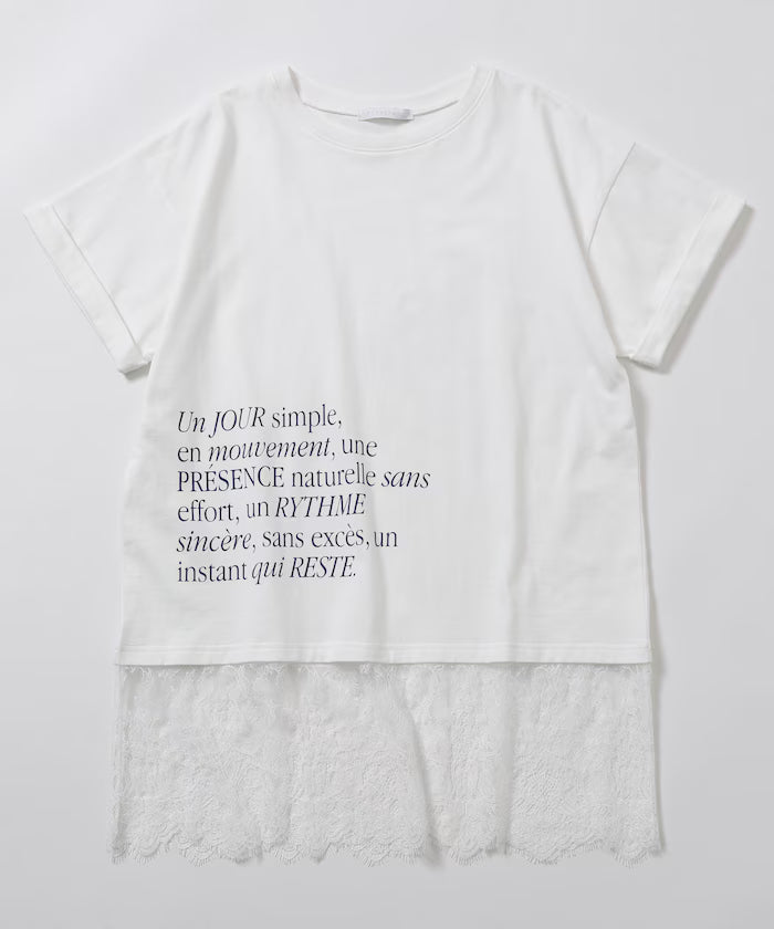Lacedocking Print T-Shirt 【Limited Edition】