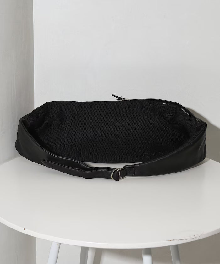 Leather Crossbody Sling Bag / Leather Sling Bag / Cowhide / Water-Repellent Leather
