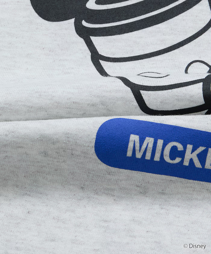 DISNEY/Mickey Mouse/Exclusive Crew Neck Printed Sweatshirt/FOOD 【Limited Release】