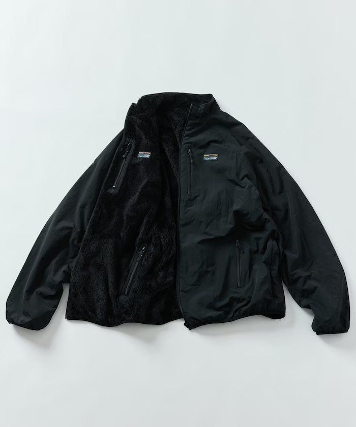 Relaxed Fit Nylon Fleece Reversible Blouson [Limited Release]