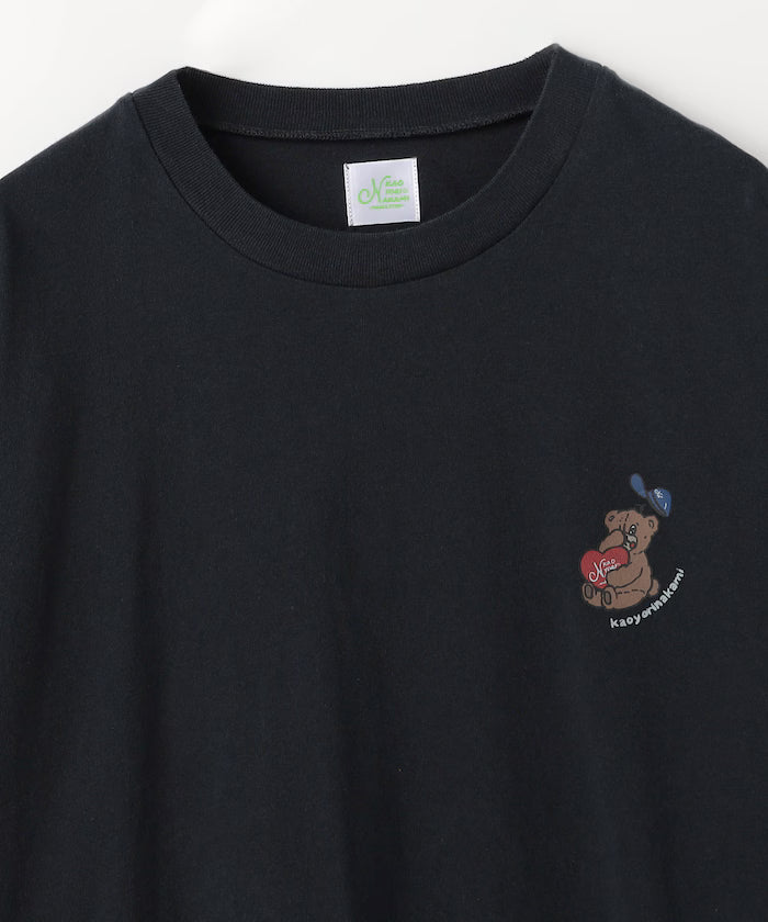 [Sales start on May 22, 12:00] kaoyorinakami × FREAK'S STORE/ Kaoyorinakami exclusive Swary Punch Bear Tee