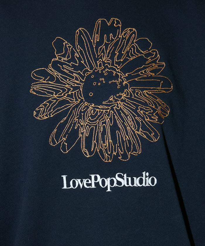 LOVE POP STUDIO FLOWER EMBROIDERY SWEAT【Limited Edition】