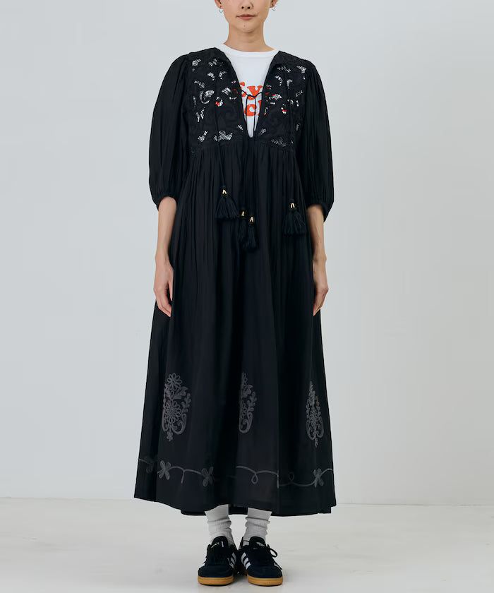 India Code Embroidered 2WAY Dress