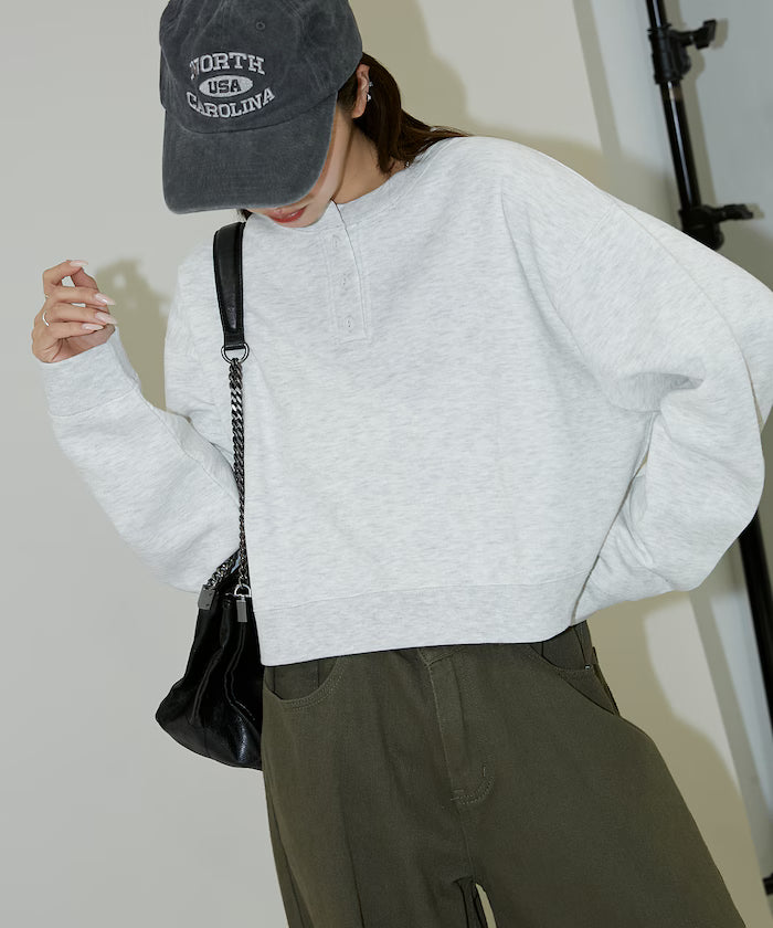 Henry Neck Sweat Pullover Limited Edition
