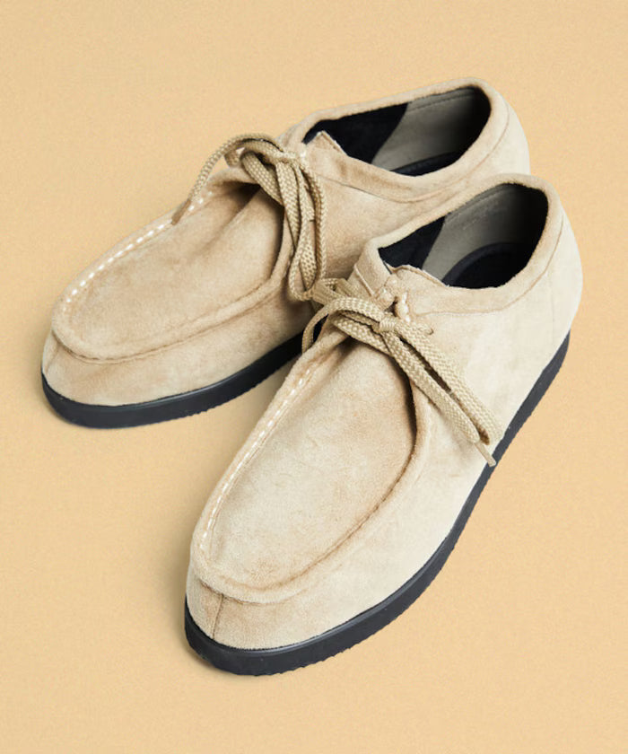 Leatherette SW Low-cut Moccasin [23=28cm] / Mock Shoes 【Limited Edition】 - Beige