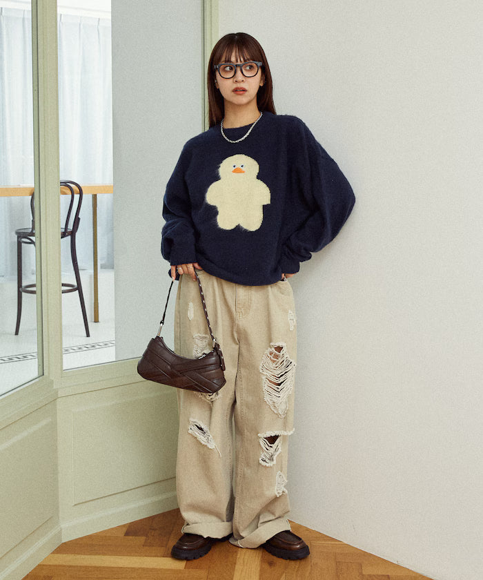mojojojo Shaggy Art Knit Limited Edition
