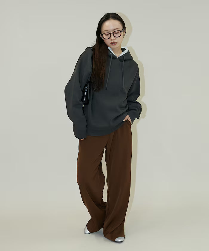 Hoodie with lace and brushed lining - Limited Release