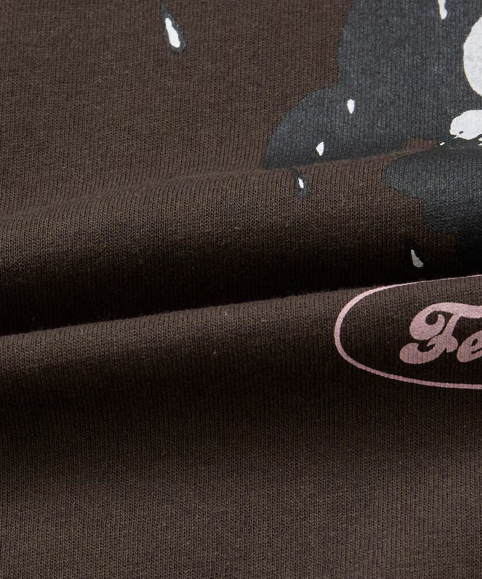 Limited Edition FELIX THE CAT Big Silhouette Back Print Crew Neck T-Shirt
