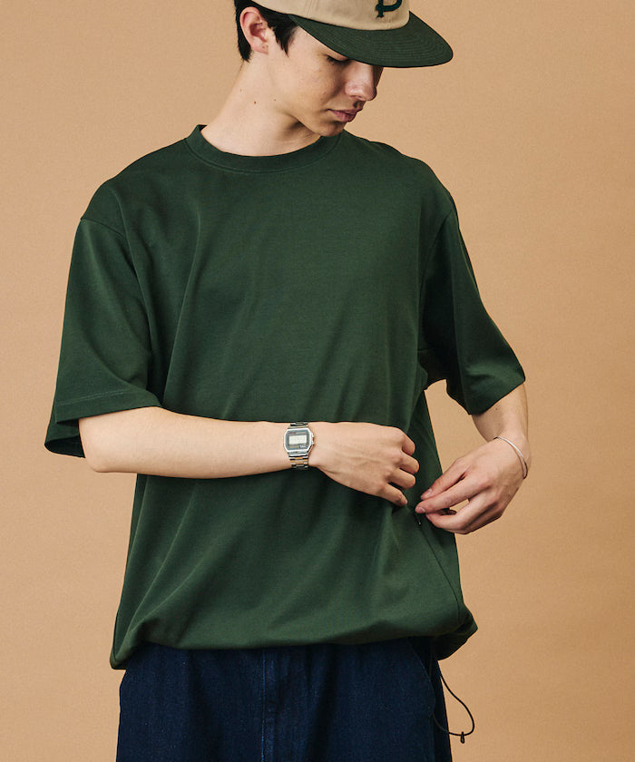 SUPER ICE / Super Ice Crew Neck Spindle T-Shirt Contact Cooling / Quick Dry / UV Cut