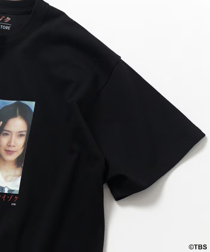 [March 13, 12:00 Release] TBS Drama 'Keizoku' Collaboration 'SHIBATA' Front Print Short Sleeve Crew Neck T-Shirt A