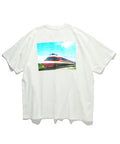 Nagano Electric Railway Photo Tee - White