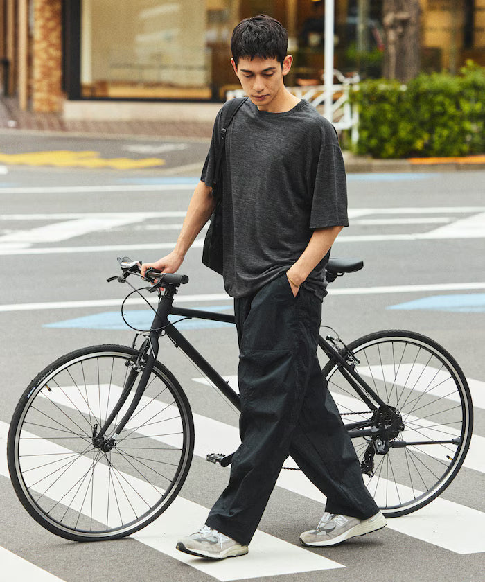 Washable Merino Wool Blend Spindle T-shirt