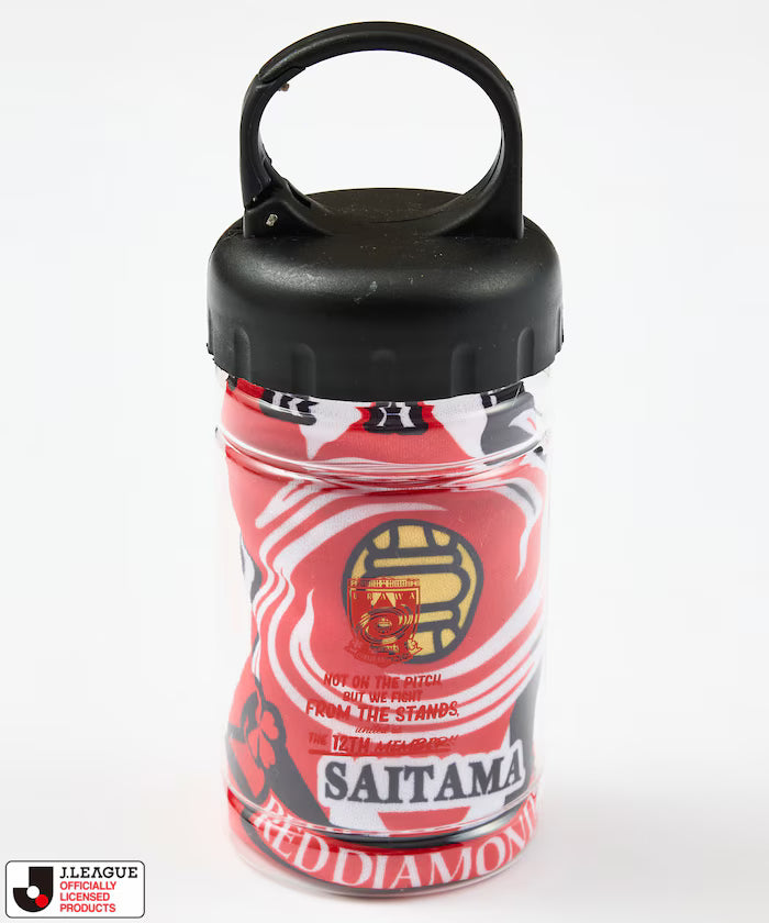 [Sales Start May 15 12:00] J.LEAGUE × FREAK'S STORE Exclusive Cool Towel Muffler W/Bottle - Urawa Reds