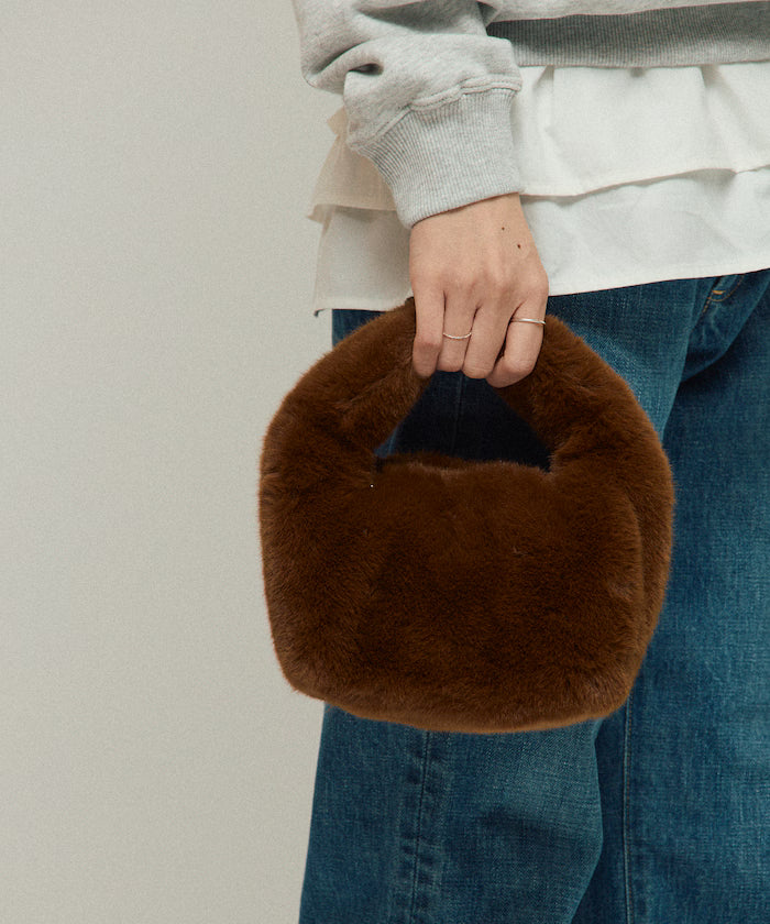 Faux Fur Handbag