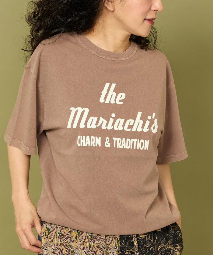 Flocky Print Big T-shirt