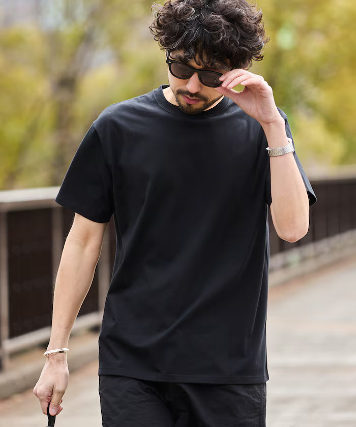 STORATECH Lightweight Basic Silhouette T-Shirt/Antibacterial/Odor-resistant/Antimicrobial/UV Protection/Contact Cooling/Moisture-wicking 【Limited Edition】