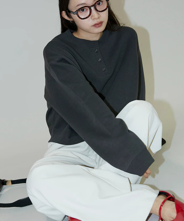 Henry Neck Sweat Pullover Limited Edition