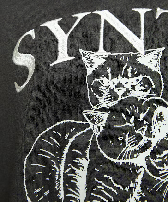 SYNTH Cat Fleece Lined Sweatshirt Limited Edition