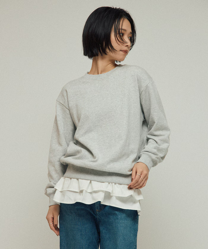 Organic Cotton Multiway Color Sweat / Back毛 Sweat / Set Item