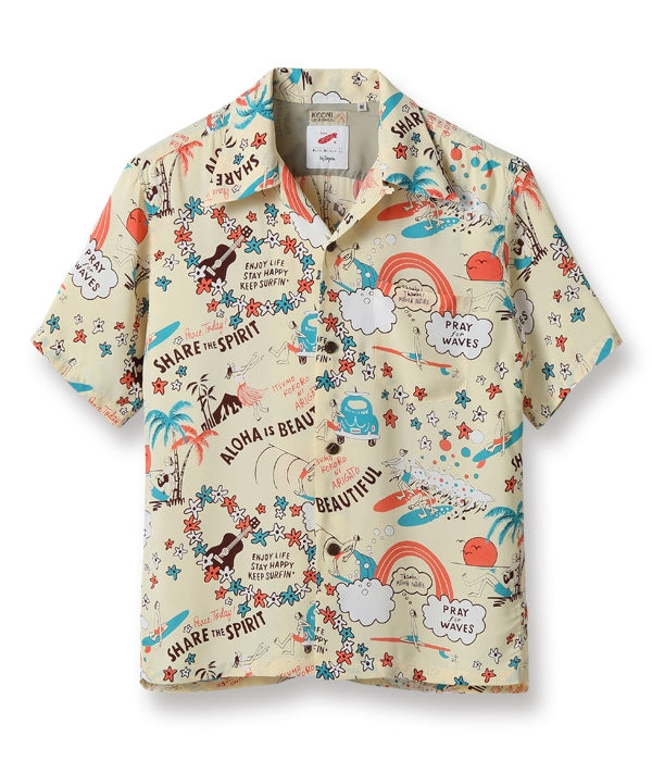 KEONI OF HAWAII “POPS” by KOJI TOYODA - CREAM