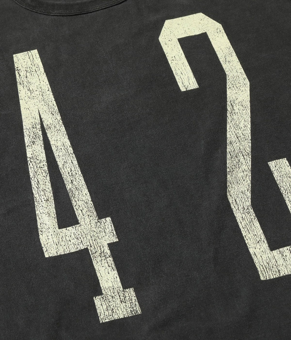 MODUCT PIGMENT DYED “UNLUCKY NUMBER” T-SHIRT (SHORT SLEEVE)