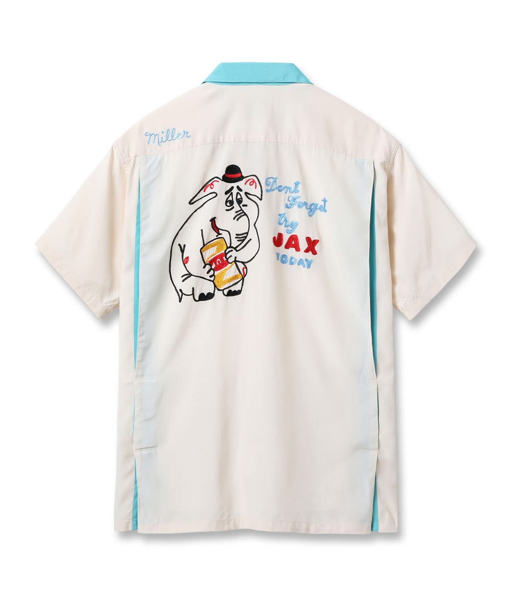 RAYON BOWLING SHIRT “JAX BEER”