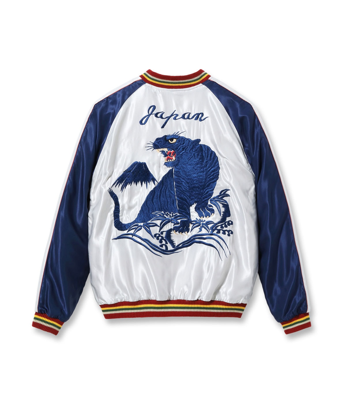 Mid 1950s Style Acetate Souvenir Jacket “EAGLE” × “BLUE TIGER”