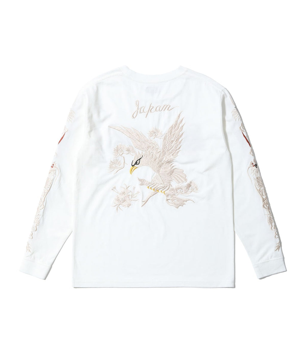 LONG SLEEVE SUKA T-SHIRT EMBROIDERED “EAGLE”