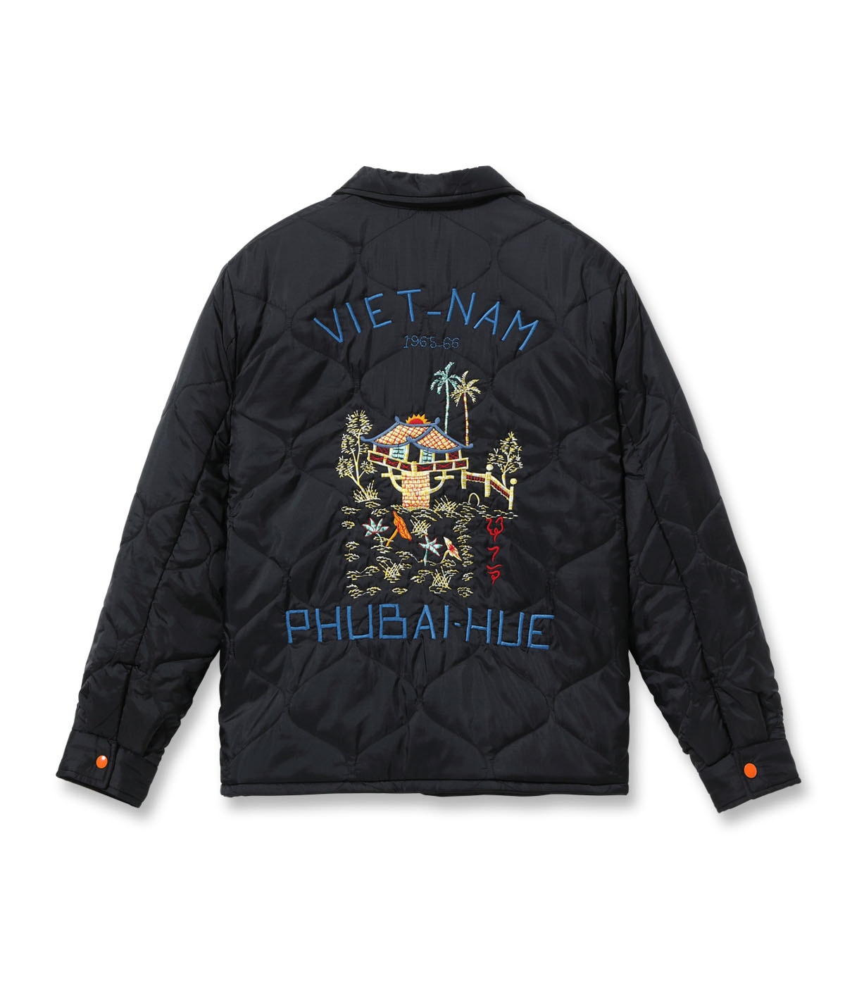 Mid 1960s Style Reversible Vietnam Jacket “VIET-NAM MAP” × “LANDSCAPE”