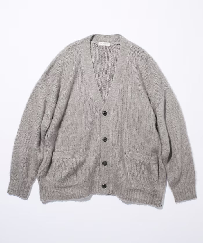Relax Fit Shaggy Knit Loose Cardigan 【Limited Edition】
