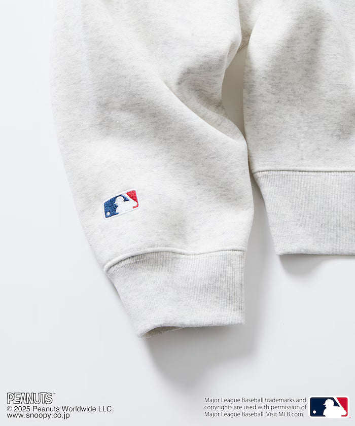 MLB×PEANUTS Exclusive Big Silhouette Back Print Crew Neck Sweat/YANKEES [Limited Edition]