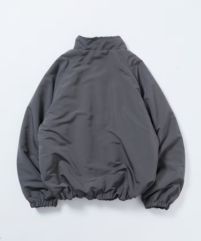 Relaxed Fit Nylon Fleece Reversible Stand Blouson [Limited Edition]