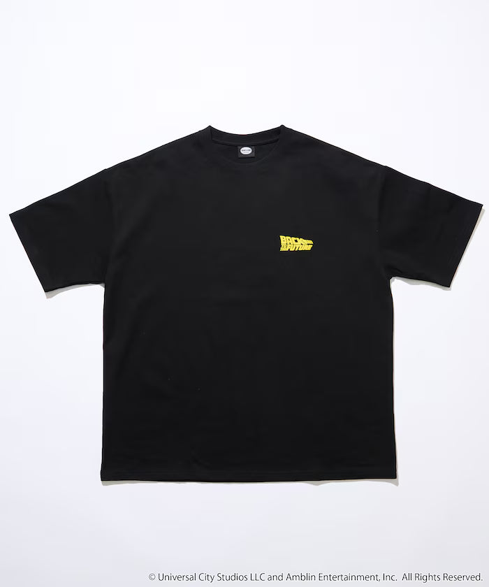 [BACK TO THE FUTURE] Limited Edition Big Silhouette Back Print Crew Neck T-Shirt [Limited Release]