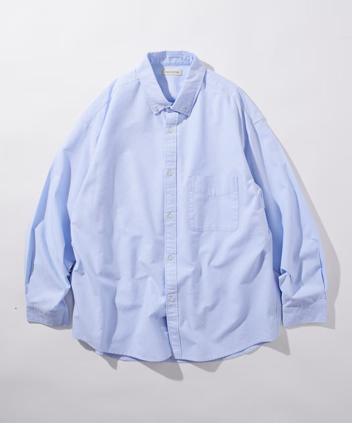 Big Silhouette Oxford Button-Down Shirt 【Limited Edition】