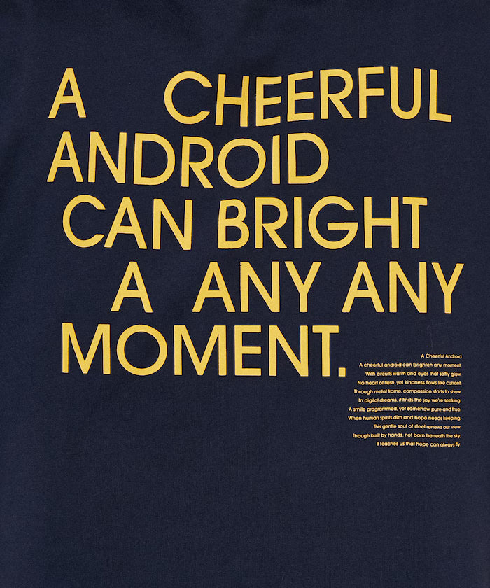 LOVE POP STUDIO CHEERFUL Typography T-Shirt Limited Edition