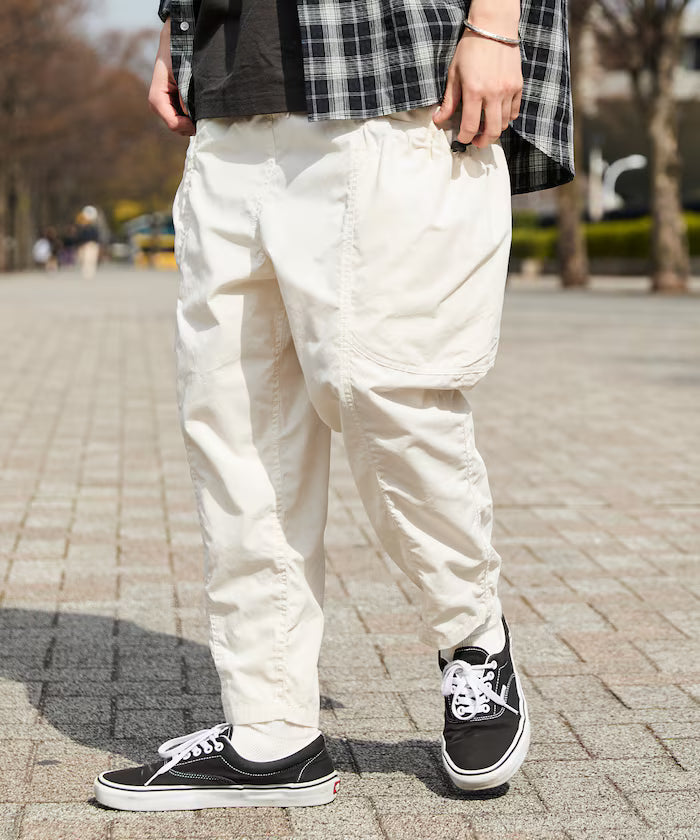 Wide Silhouette Barrel Leg Pocket Code Easy Cargo Pants [Limited Edition]