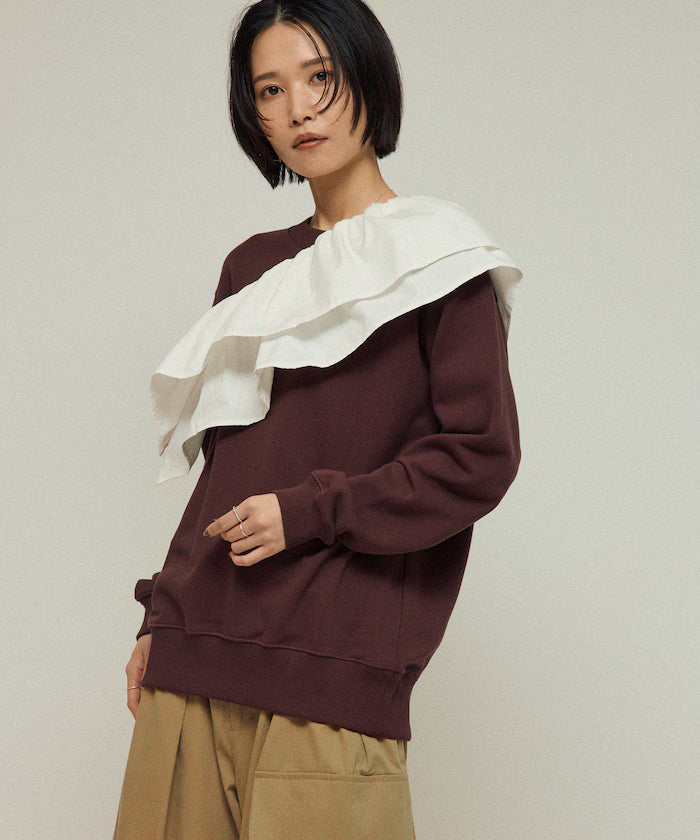 Organic Cotton Multiway Color Sweat / Back毛 Sweat / Set Item