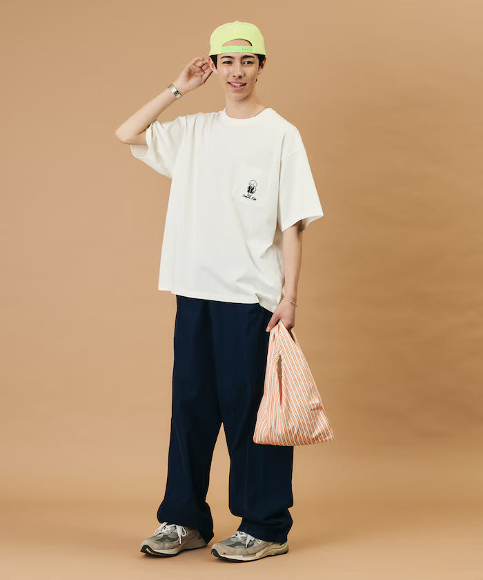tombonia/Tombonia Back Print Crew Neck T-Shirt/Campus Life
