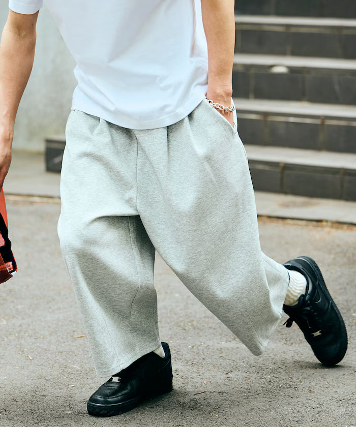 Limited Release Wide Silhouette Cool Touch Quarter-Length Sweatpants Contact Cooling