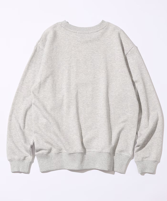 Organic Cotton Animal Logo Print Sweat / CAT / Relaxed Fit / French Terry Sweat