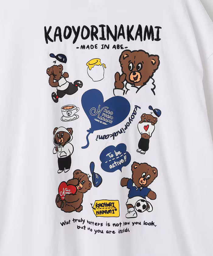 [May 22 12:00 Sales Start] kaoyorinakami × FREAK'S STORE / Kaoyorinakami Special Edition Random Bear Tee