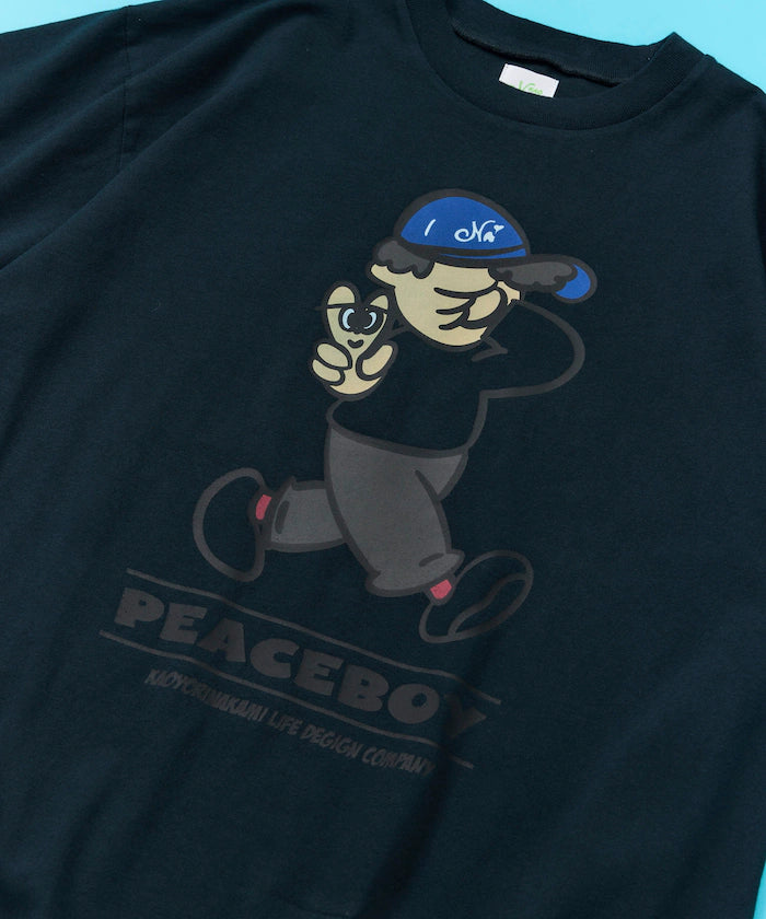 [May 22 12:00 Start of Sales] kaoyorinakami × FREAK'S STORE / Kaoyorinakami Special Order Peace Boy Tee