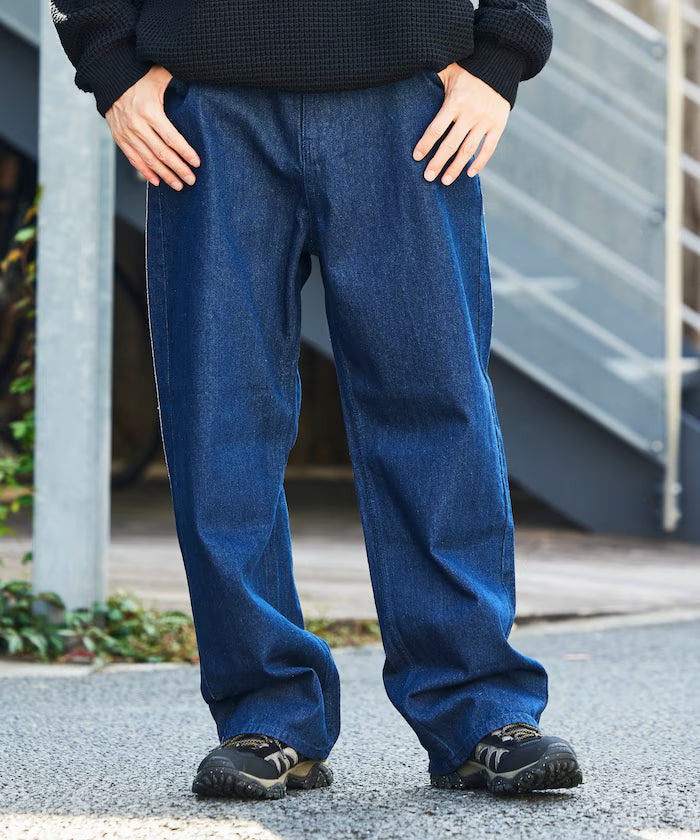 Wide Straight Denim Pants [Limited Edition]