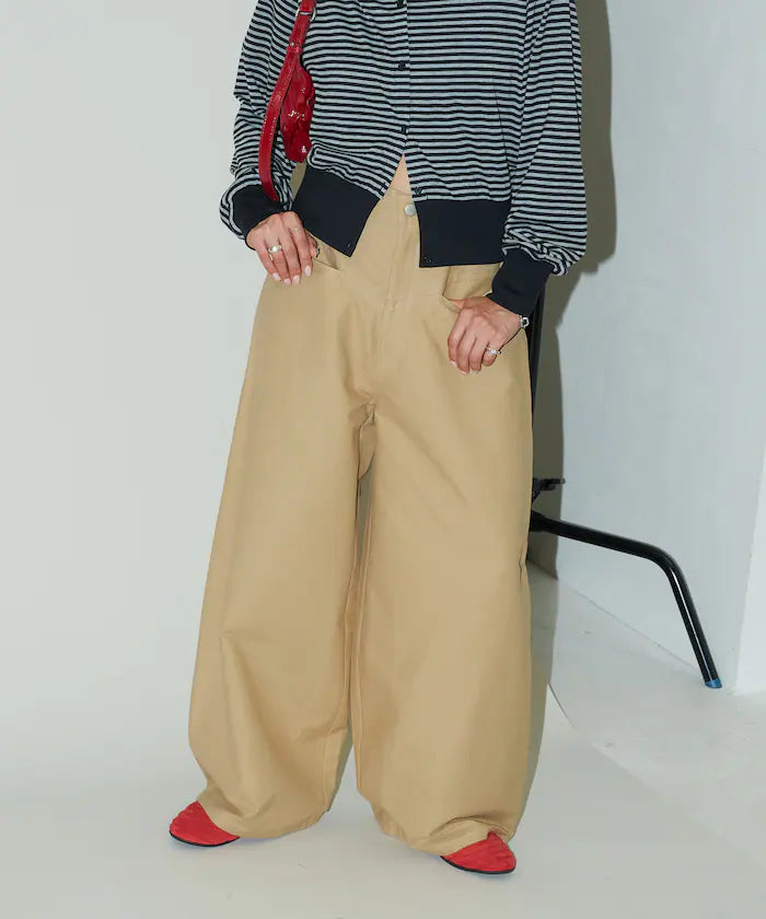Barrel Pants with Slash Pocket Limited Edition
