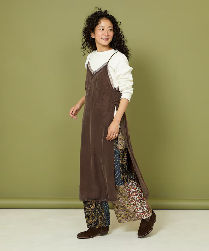 Race Switch Camisole Dress