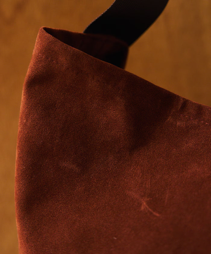 Custom ECO SUEDE SHOULDER BAG Eco Suede Shoulder Bag